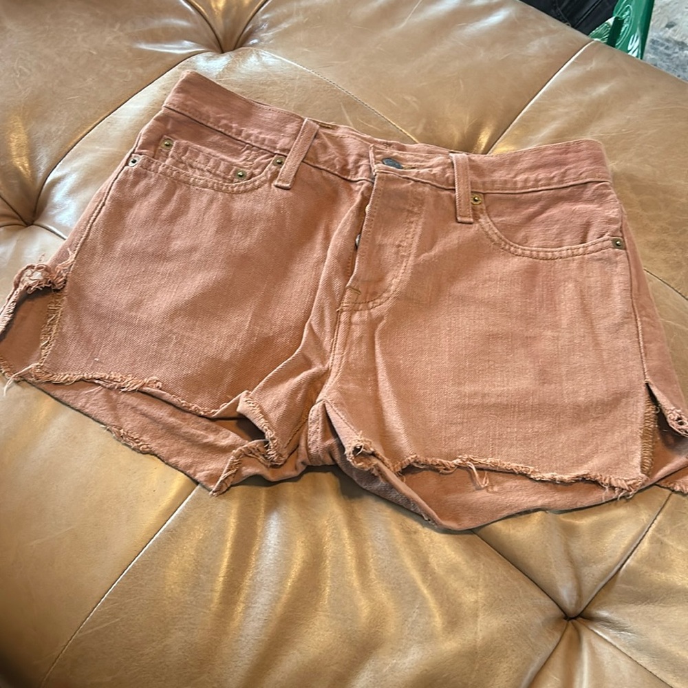 Nude Levi Jean Shorts